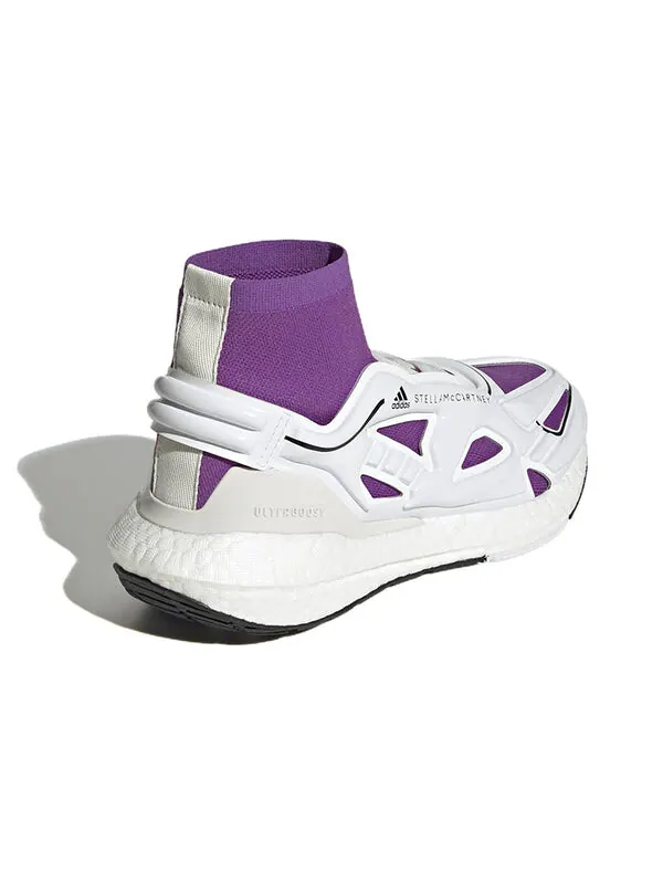 Кроссовки (WMNS) adidas Ultra Boost 22 x Stella Mccartney 'White Purple' — изображение 4 из 4, белый/фиолетовый