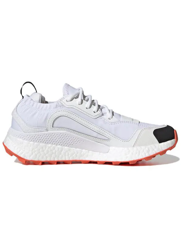 Кроссовки (WMNS) adidas Stella McCartney x Outdoor Boost 2.0 'White Impact Orange' — изображение 2 из 4, белый