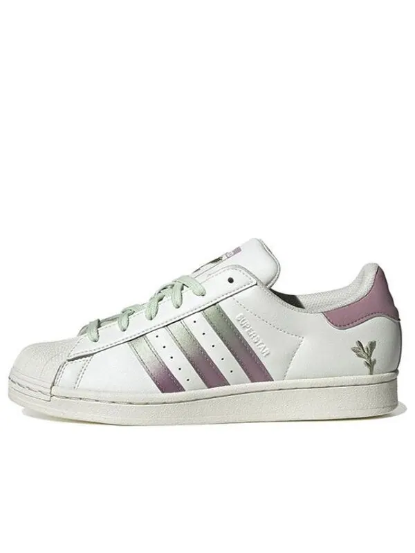 Кроссовки суперзвезда обувь Adidas — изображение 1 из 4, белый/металлик
