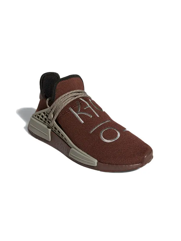 Кроссовки x pharrell nmd hu Adidas — изображение 3 из 4, коричневый