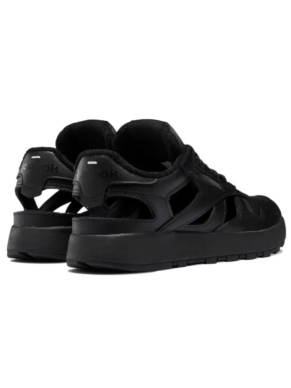 Кроссовки maison margiela x classic leather dq 'black' Reebok — изображение 4 из 4, черный
