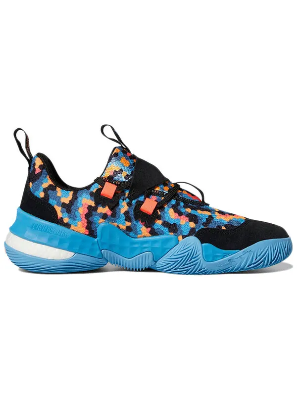 Кроссовки trae young 1 Adidas — изображение 2 из 4, синий/черный