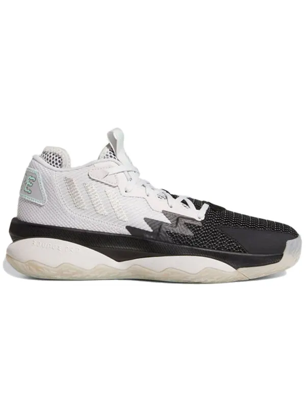 Кроссовки dame 8 'dash grey' Adidas — изображение 2 из 4, белый/черный
