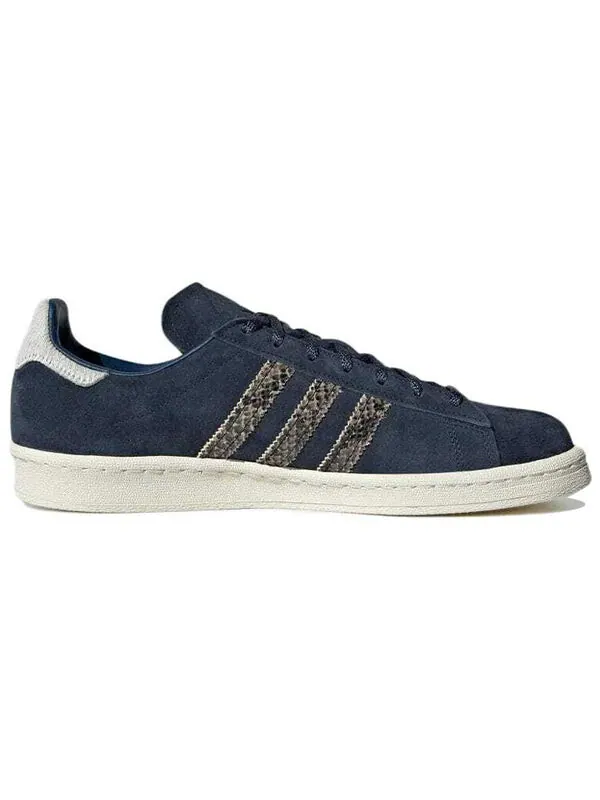 Кроссовки кампус 80-х Adidas — изображение 2 из 4, синий/серый