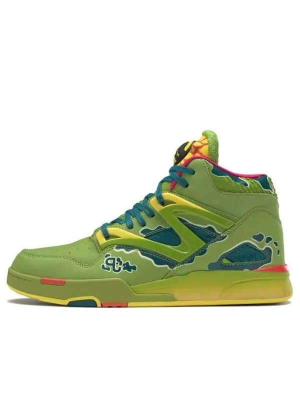 Кроссовки jurassic park x pump omni zone 2 'dilophosaurus' Reebok — изображение 1 из 4, зеленый