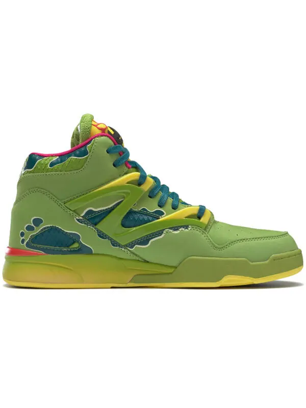Кроссовки jurassic park x pump omni zone 2 'dilophosaurus' Reebok — изображение 2 из 4, зеленый