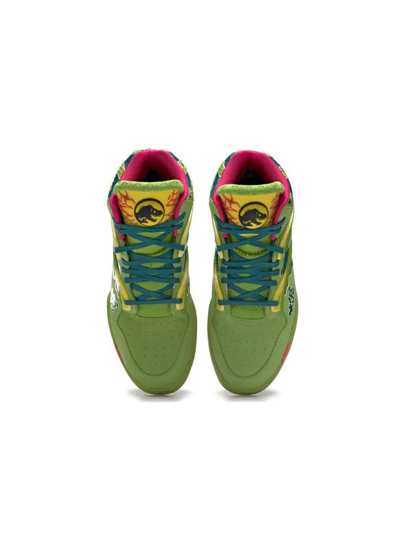 Кроссовки jurassic park x pump omni zone 2 'dilophosaurus' Reebok — изображение 4 из 4, зеленый