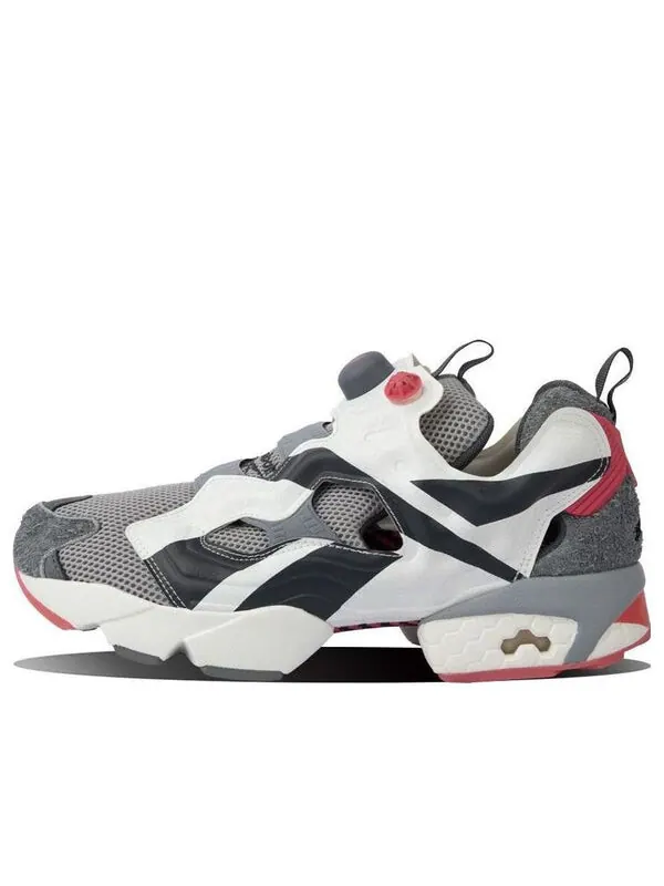 Кроссовки staple x deal x instapump fury og 'pure grey chalk' Reebok — изображение 1 из 4, серый/белый