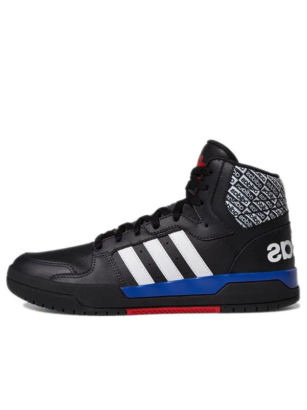 Кроссовки entrap mid 'black dark blue' Adidas — изображение 1 из 4, черный/белый