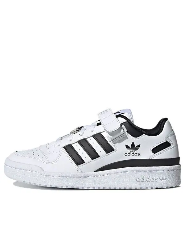 Кроссовки форум низкий Adidas — изображение 1 из 4, белый/черный