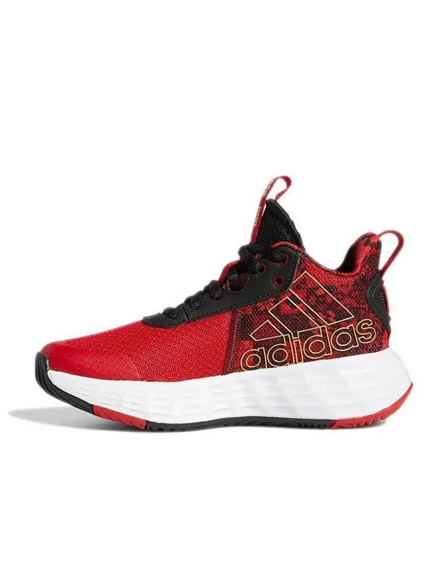 Кроссовки adidas Ownthegame CNY 2.0 K 'Red Gold' — изображение 1 из 4, красный/золотистый