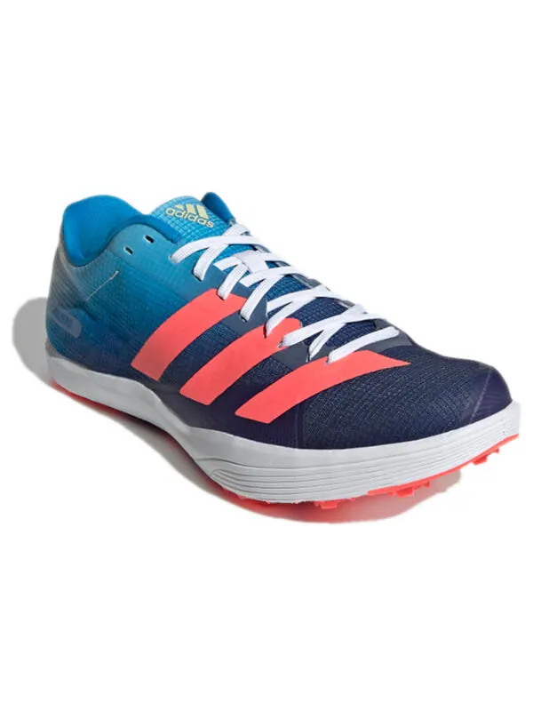 Кроссовки adizero тройной прыжок и прыжок с шестом Adidas — изображение 3 из 4, синий/оранжевый/белый