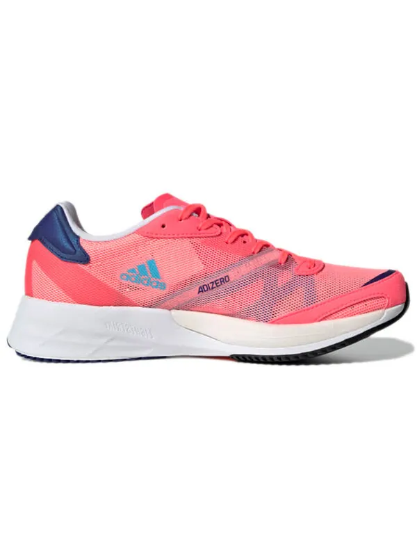 Кроссовки adizero adios 6 Adidas — изображение 2 из 4, розовый/синий/белый
