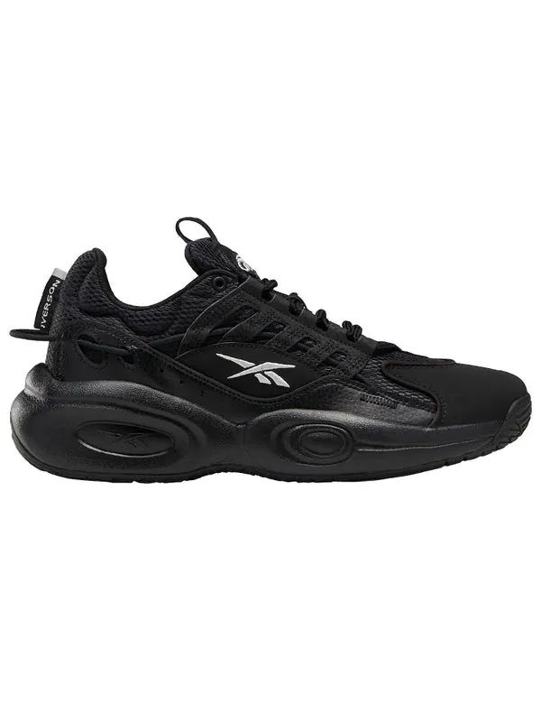 Кроссовки solution mid 'black silver metallic' Reebok — изображение 2 из 4, черный