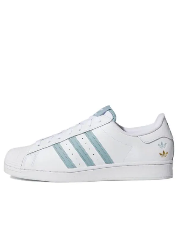 Кроссовки суперзвезда Adidas — изображение 1 из 4, белый/синий