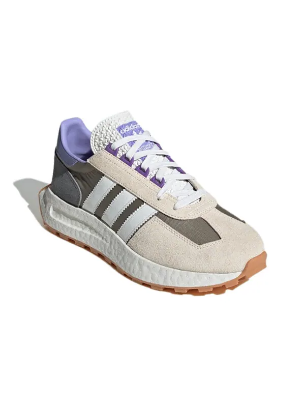 Кроссовки оригинал ретро e5 серо- Adidas — изображение 3 из 4, серый/зеленый