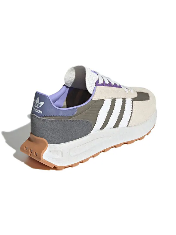 Кроссовки оригинал ретро e5 серо- Adidas — изображение 4 из 4, серый/зеленый