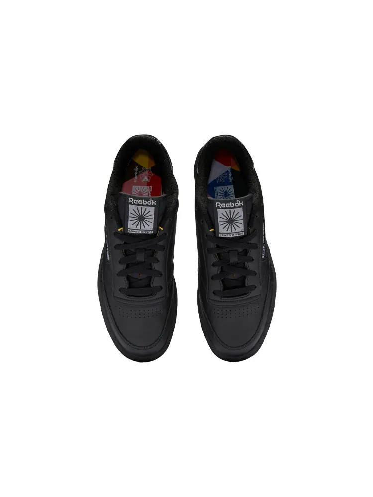 Кеды Reebok Eames Office x Club C 85 'Monotone Pack - Black' — изображение 4 из 5, черный