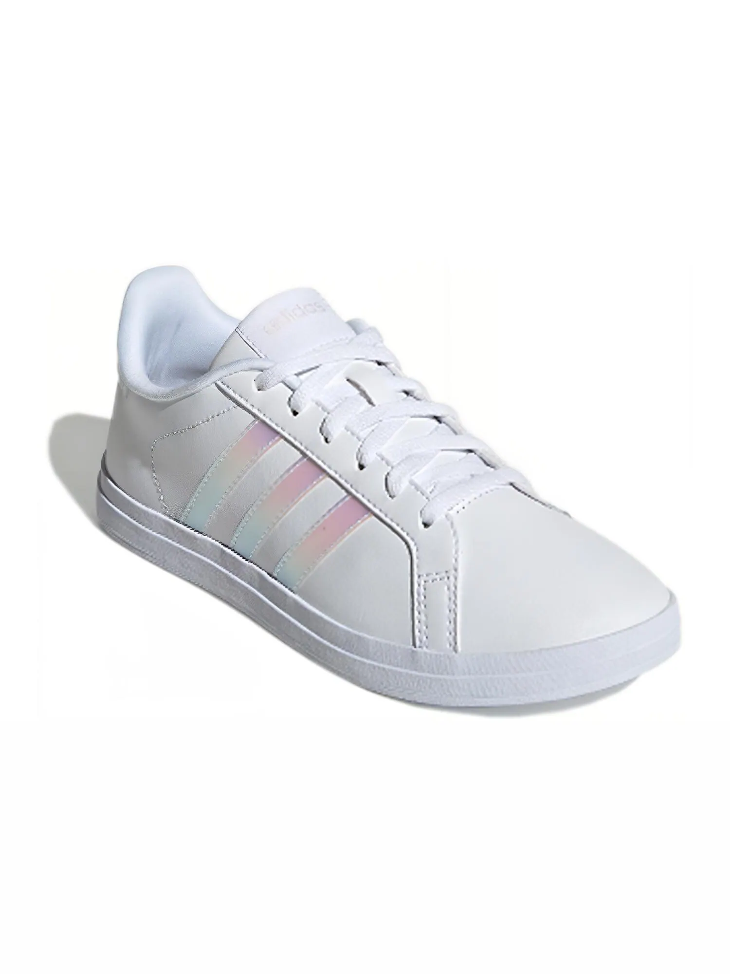 Adidas женские кроссовки Courtpoint «White Iridescent» Adidas Neo — изображение 3 из 6