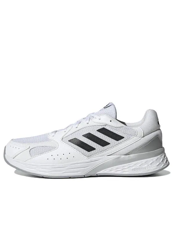 Кроссовки response низкие износостойкие Adidas — изображение 1 из 4, белый/черный