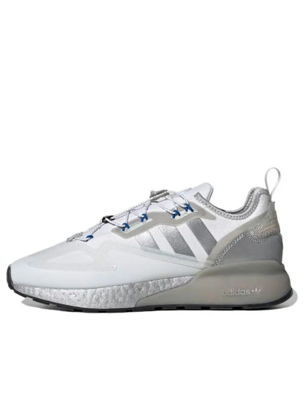 Кроссовки оригинал zx 2k boost Adidas — изображение 1 из 4, серый