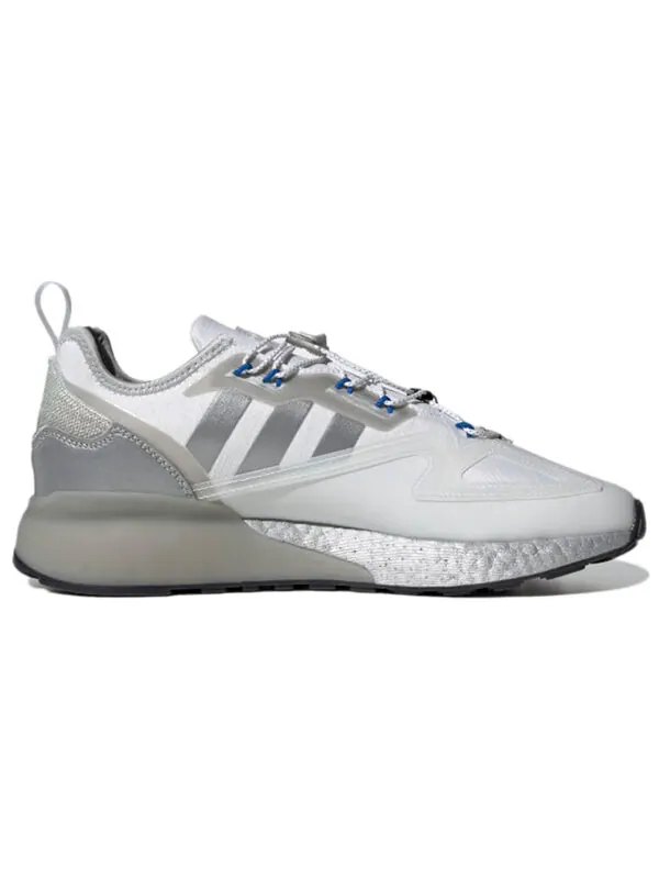 Кроссовки оригинал zx 2k boost Adidas — изображение 2 из 4, серый
