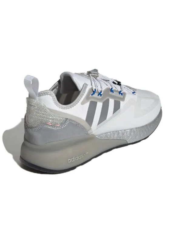 Кроссовки оригинал zx 2k boost Adidas — изображение 4 из 4, серый
