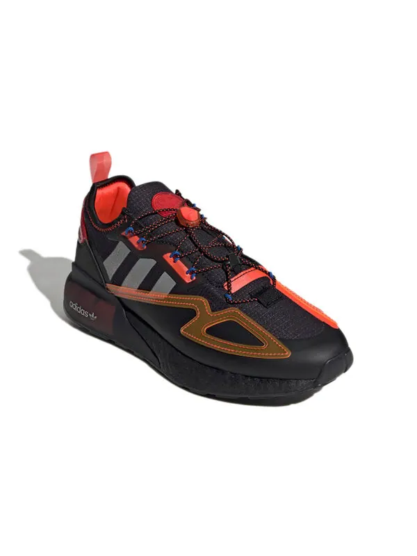 Кроссовки оригинал zx 2k boost Adidas — изображение 3 из 4, черный/красный/оранжевый