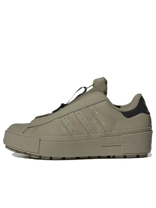 Кроссовки оригиналы суперзвезда кроссовки Bonega Adidas — изображение 1 из 4, зеленый/зеленый/черный