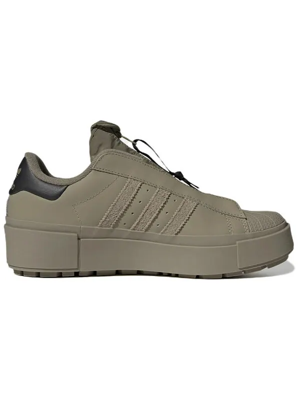 Кроссовки оригиналы суперзвезда кроссовки Bonega Adidas — изображение 2 из 4, зеленый/зеленый/черный