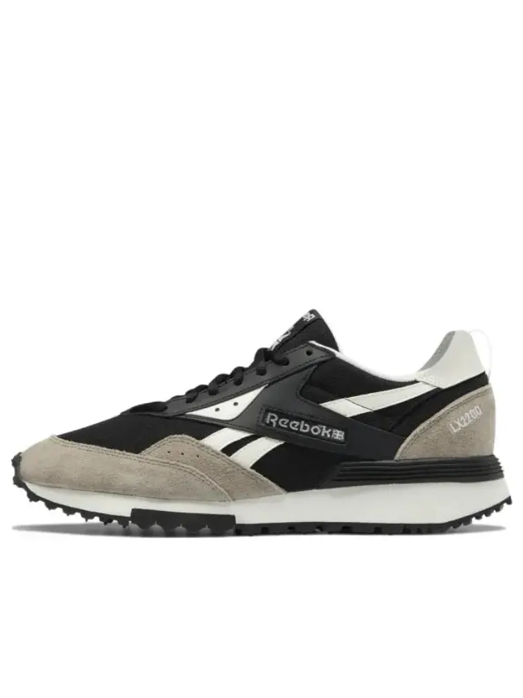 Кроссовки Reebok LX 2200 'Black Boulder Grey' — изображение 1 из 4, черный