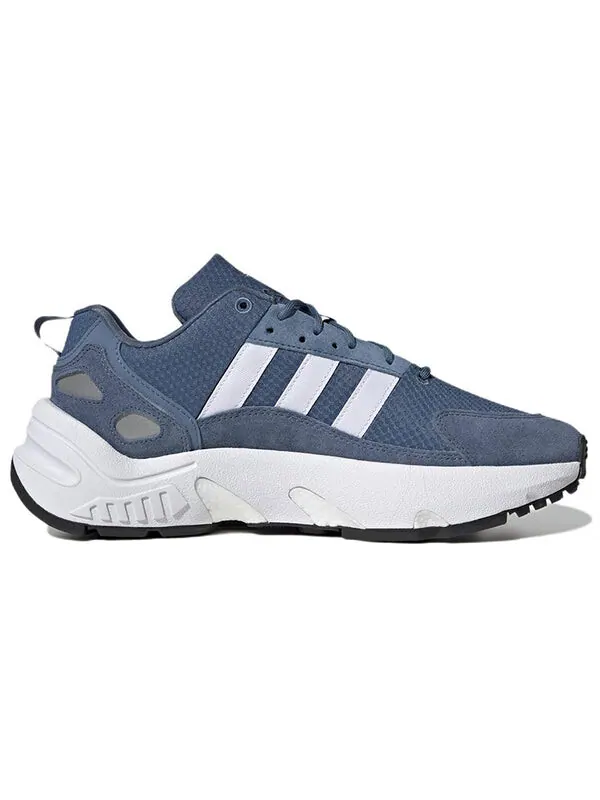 Кроссовки оригинал zx 22 boost Adidas — изображение 2 из 4, темно-синий