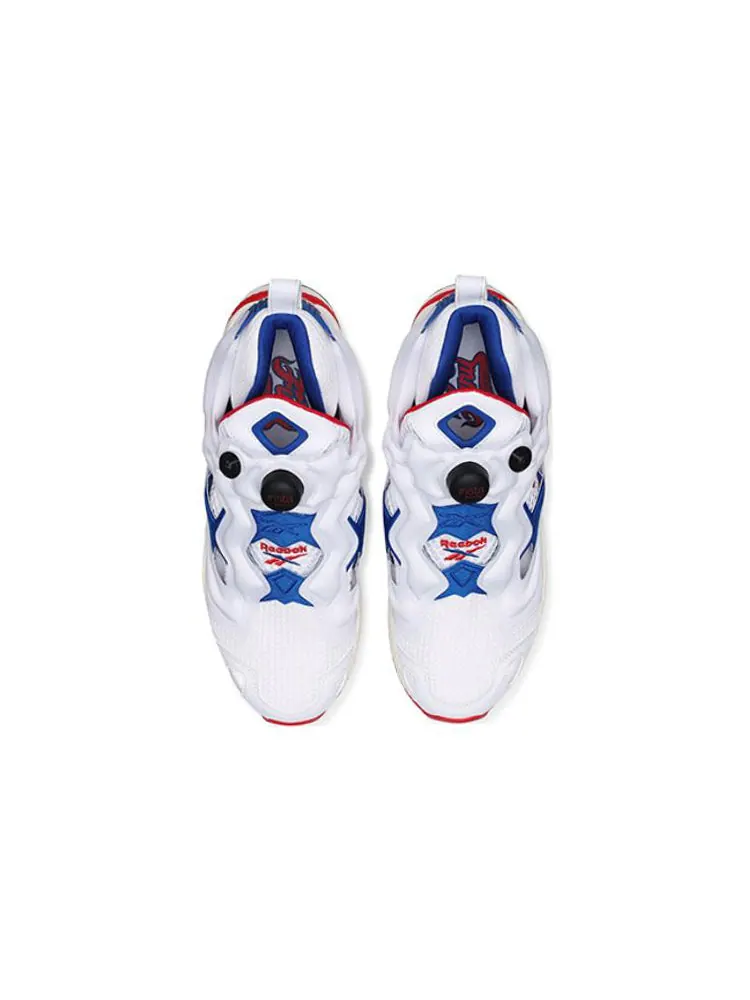 Беговые кроссовки Reebok Instapump Fury 95 Cozy Wear-resistant White Blue — изображение 3 из 5, белый красный синий