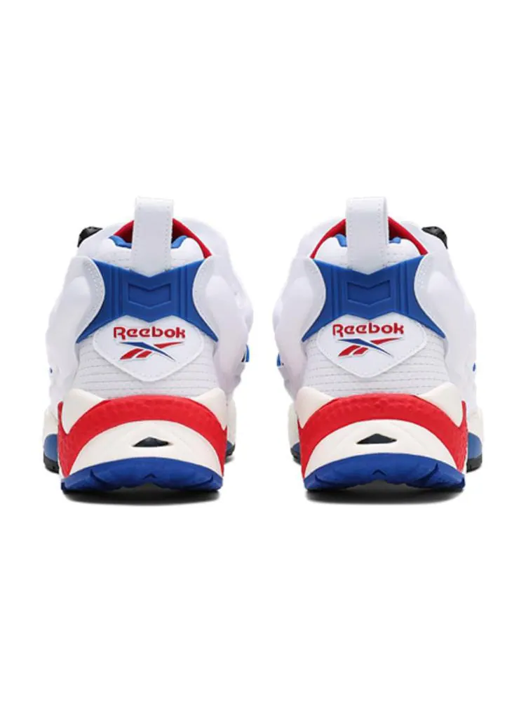 Беговые кроссовки Reebok Instapump Fury 95 Cozy Wear-resistant White Blue — изображение 4 из 5, белый красный синий