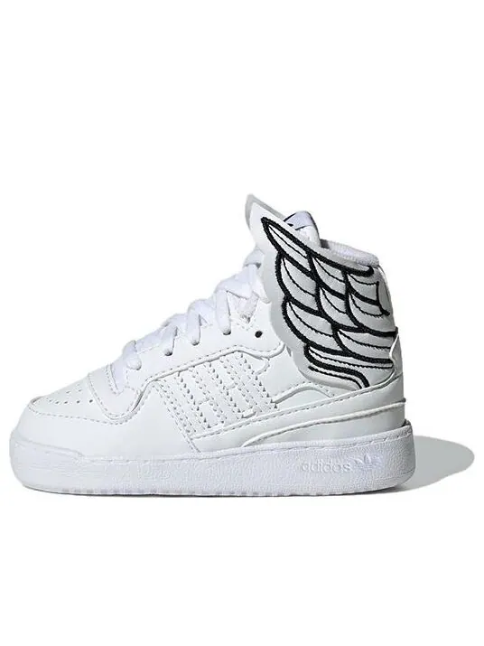 Кроссовки jeremy scott x wings 4.0 i 'cloud white' Adidas — изображение 1 из 4, белый/черный