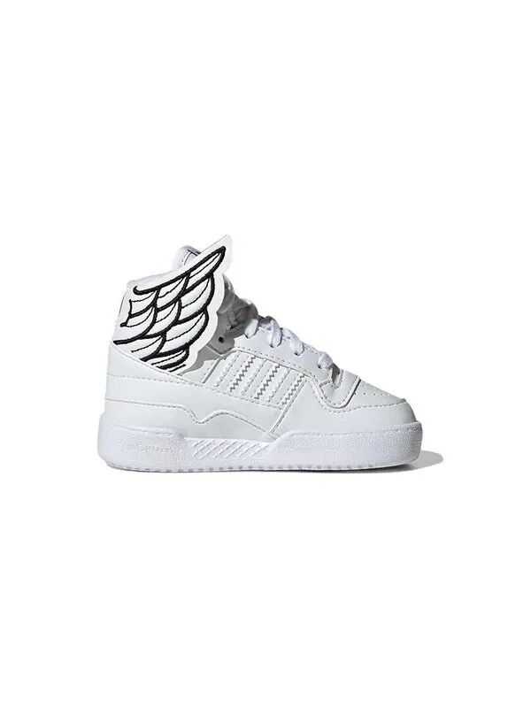 Кроссовки jeremy scott x wings 4.0 i 'cloud white' Adidas — изображение 2 из 4, белый/черный