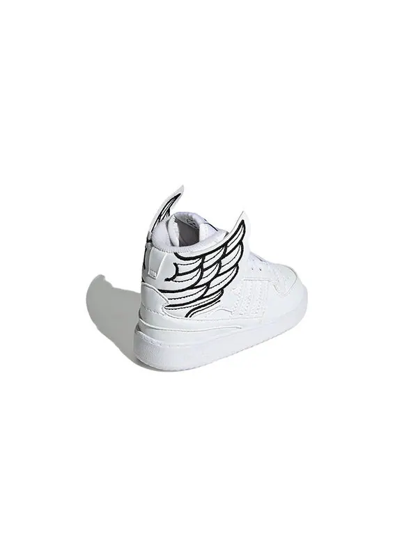 Кроссовки jeremy scott x wings 4.0 i 'cloud white' Adidas — изображение 4 из 4, белый/черный