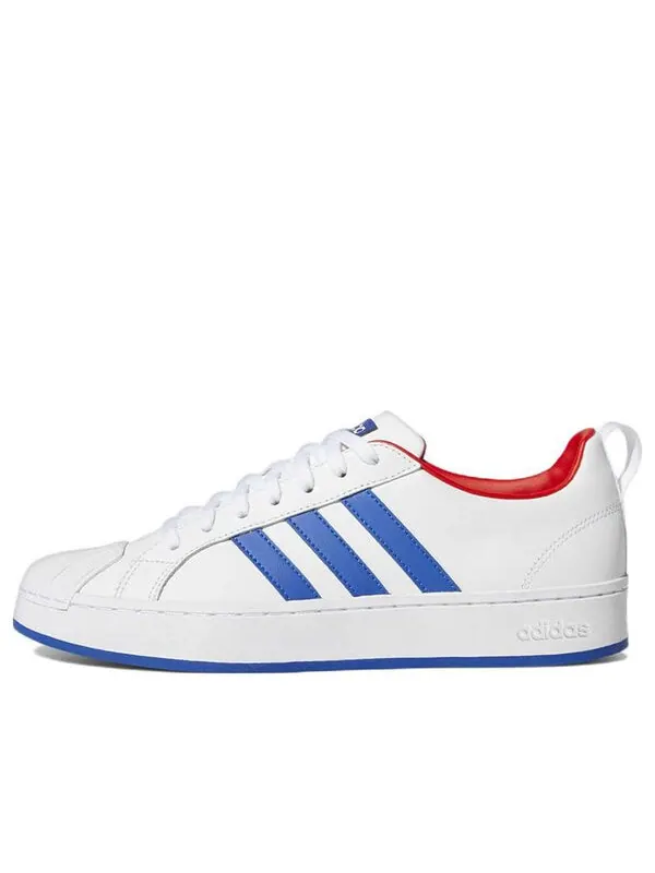 Кроссовки neo streetcheck cloudfoam court low shoes Adidas — изображение 1 из 4, белый/синий/красный