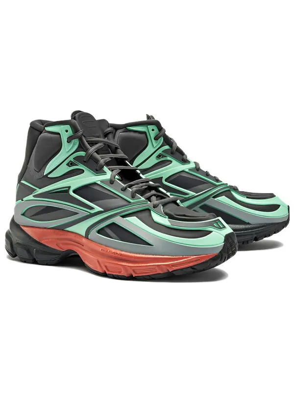 Кроссовки premier road modern mid 'cold grey hint mint' Reebok — изображение 3 из 4, серый//оранжевый