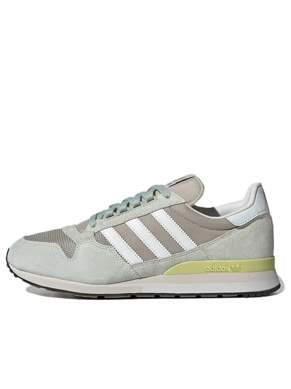 Кроссовки оригинал zx 500 Adidas — изображение 1 из 4, серый/зеленый/белый