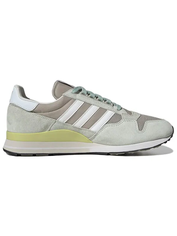 Кроссовки оригинал zx 500 Adidas — изображение 2 из 4, серый/зеленый/белый