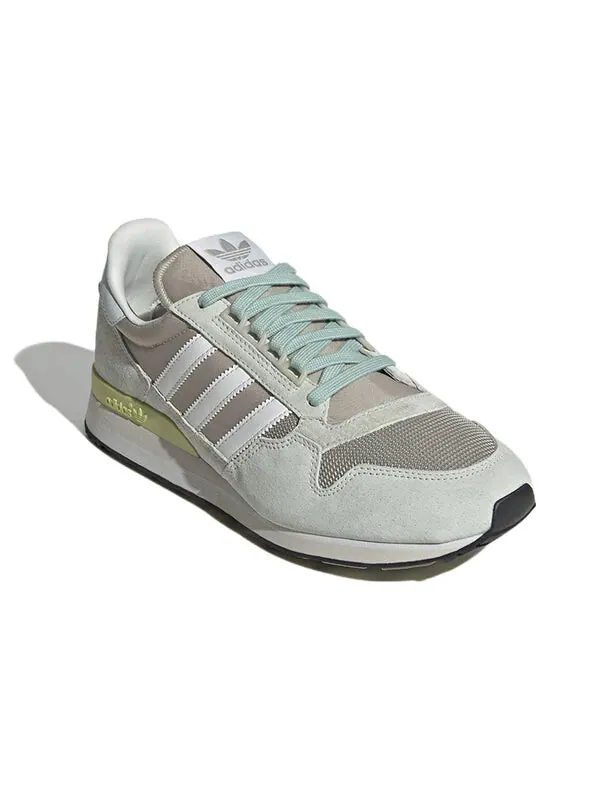 Кроссовки оригинал zx 500 Adidas — изображение 3 из 4, серый/зеленый/белый