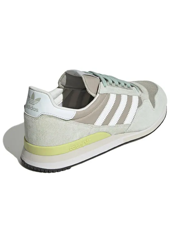 Кроссовки оригинал zx 500 Adidas — изображение 4 из 4, серый/зеленый/белый