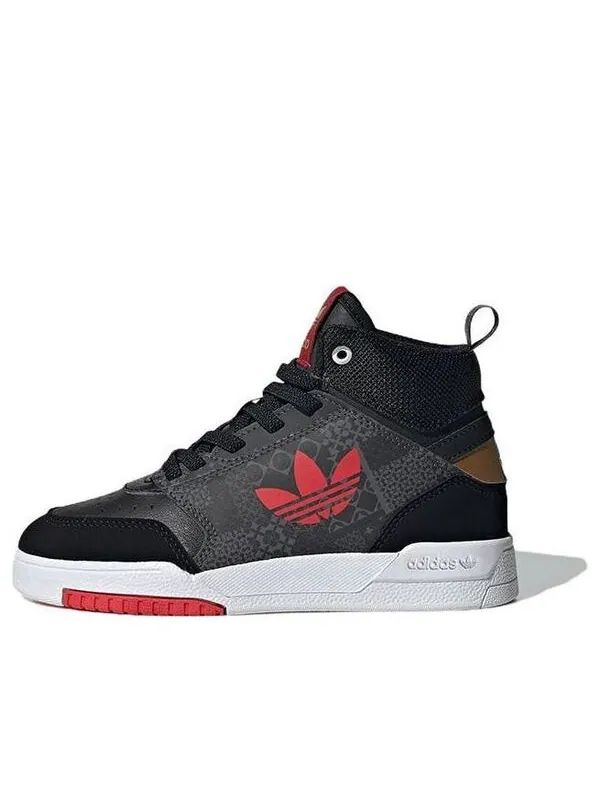 Кроссовки оригинальные drop step кроссовки Adidas — изображение 1 из 4, черный/серый/красный