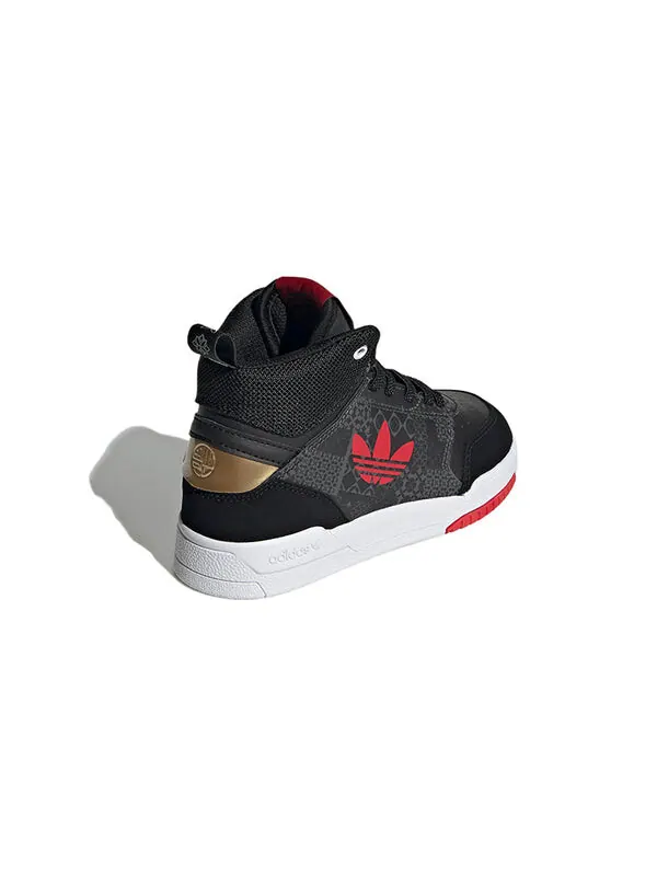 Кроссовки оригинальные drop step кроссовки Adidas — изображение 4 из 4, черный/серый/красный