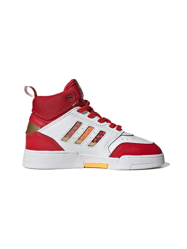 Кроссовки оригинальные drop step кроссовки Adidas — изображение 2 из 4, красный/белый