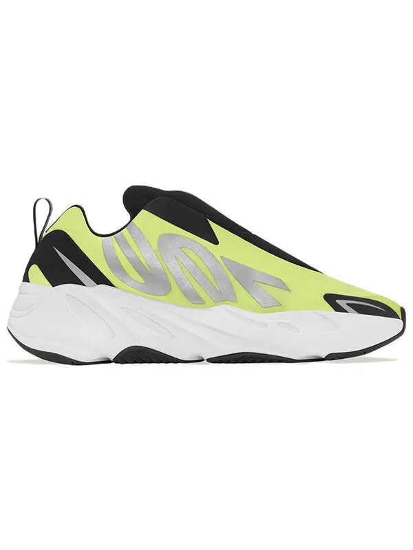 Кроссовки yeezy boost 700 mnvn laceless 'phosphor' Adidas — изображение 2 из 4, желтый/коричневый