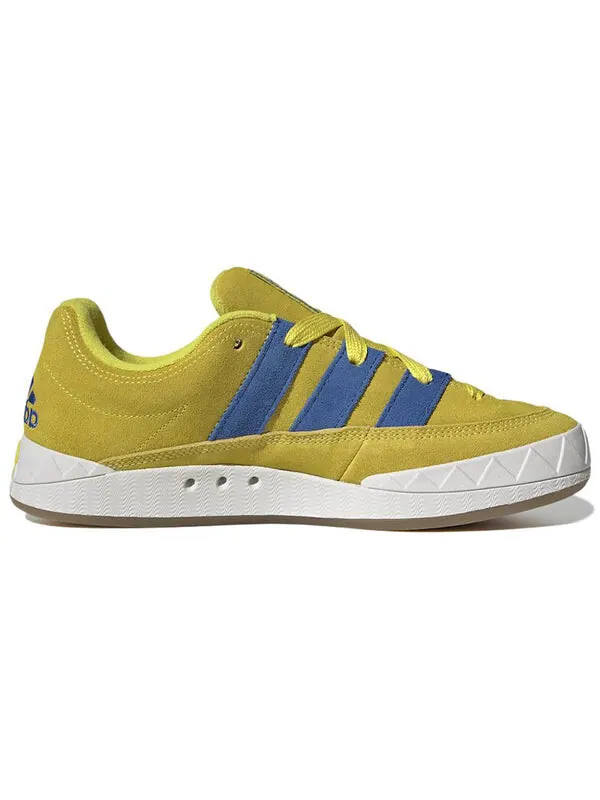 Кроссовки adimatic 'bright yellow blue' Adidas — изображение 2 из 4, желтый/синий