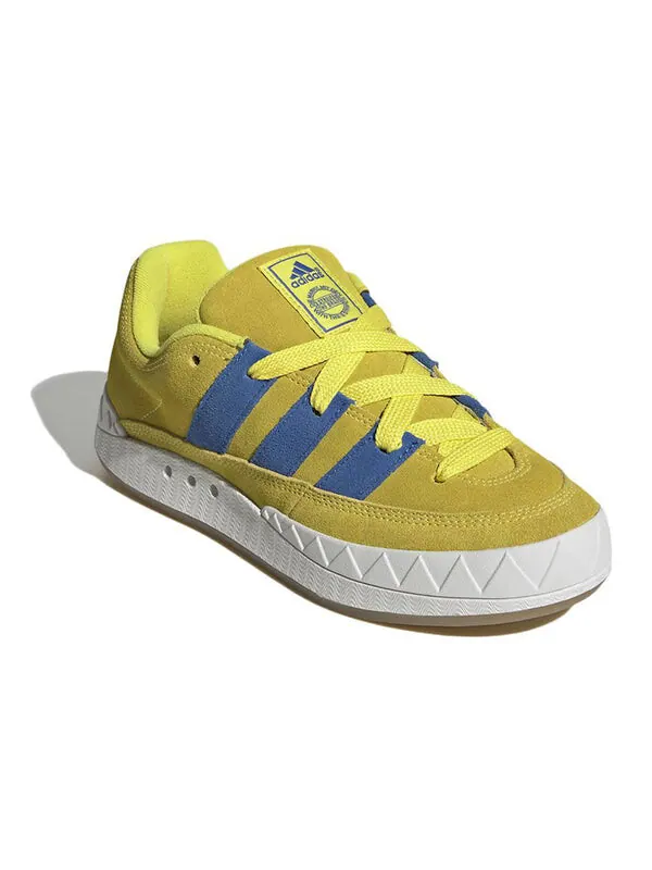 Кроссовки adimatic 'bright yellow blue' Adidas — изображение 3 из 4, желтый/синий