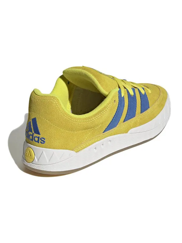 Кроссовки adimatic 'bright yellow blue' Adidas — изображение 4 из 4, желтый/синий